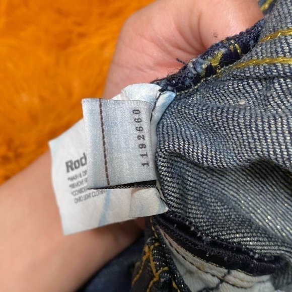 Rock & Republic Kasandra bootcut glitter dark wash jeans size 25 - Picture 8 of 13